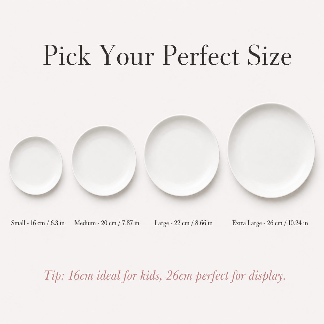 Personalized Hand-Painted Ceramic Birthday Plate - PN06