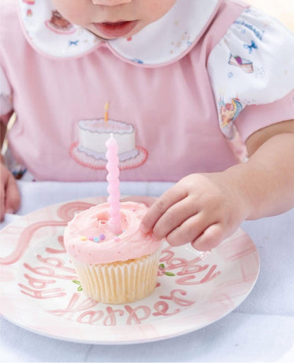 Personalized Hand-Painted Ceramic Birthday Plate - PN18