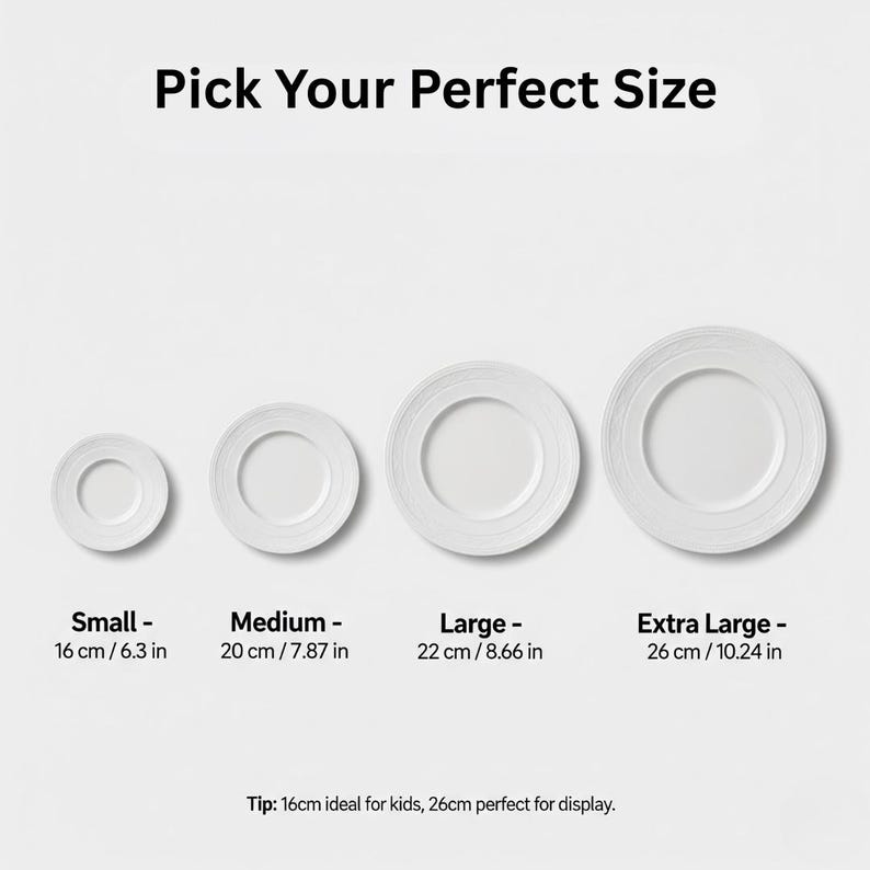 Personalized Hand-Painted Ceramic Birthday Plate - PN08